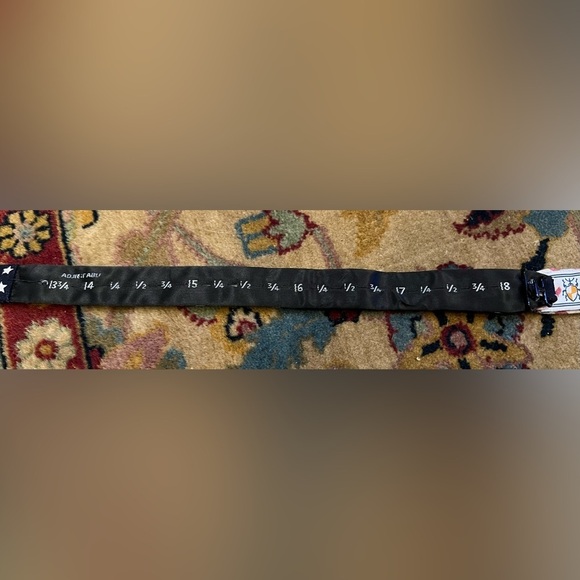 High Cotton Adjustable Stars and Stripes Gingham Patriotic Bow Tie - Picture 3 of 7